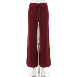 NEW NATION LTD rachelle ribbed pants in red
